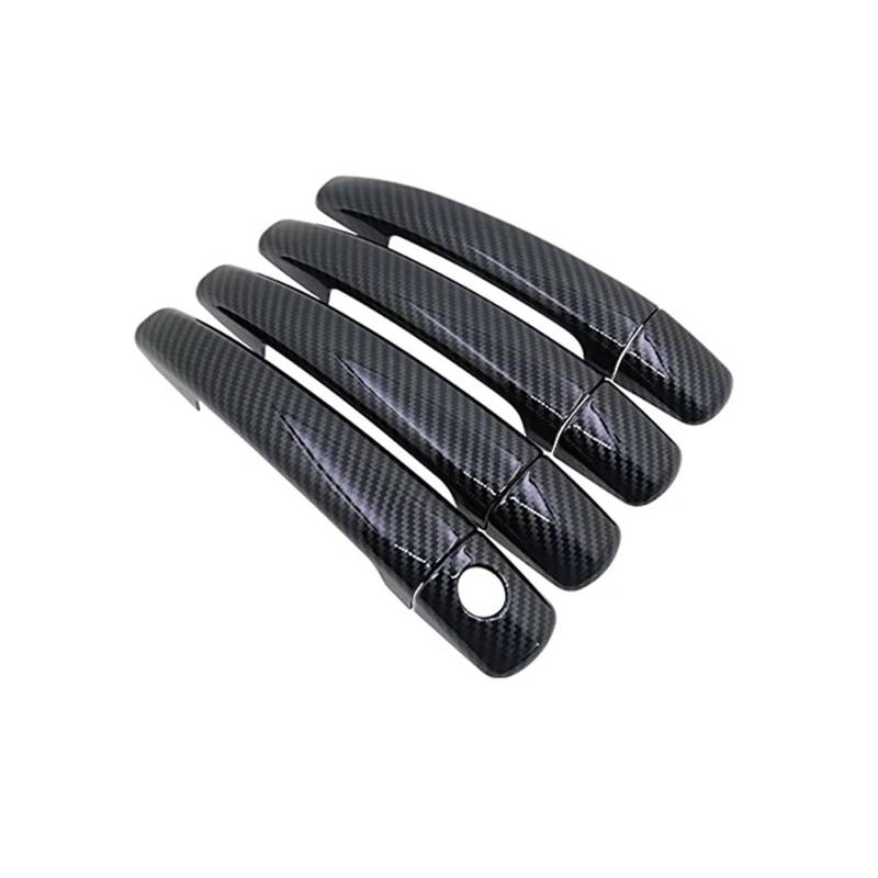 HILLAR Auto Außentürgriffe Für Peugeot 301 2012~2024 Auto Türgriffe Abdeckungen Außen Scratch Schutz Decor Außentürgriff Auto(Handle 1 Keyhole E) von HILLAR