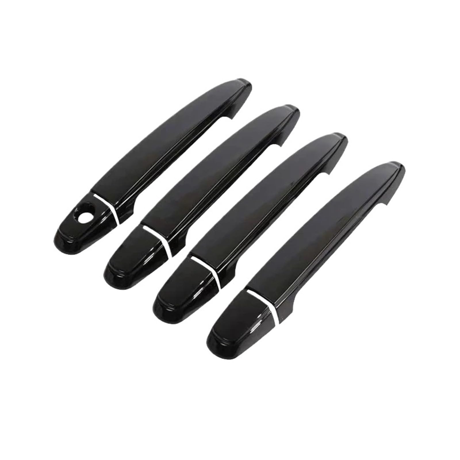 HILLAR Auto Außentürgriffe Für Toyota Für Isis Griffe Abdeckung 2004~2017 Auto Türgriff Abdeckung Außen Kratzschutz Dekor Rostfrei Außentürgriff Auto(Handle 1 Keyhole D) von HILLAR