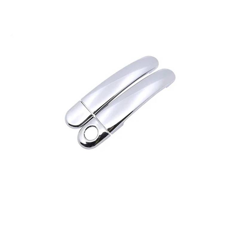 HILLAR Auto Außentürgriffe Für VW Für GOL Für Voyage Für Saveiro 2009~2023 MK3 5U Autotürgriffe Außenkratzschutzdekorabdeckung Auto Außentürgriff Auto(Handle 1 Keyhole A) von HILLAR