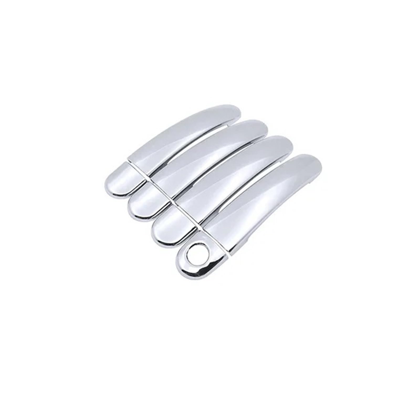HILLAR Auto Außentürgriffe Für VW Für GOL Für Voyage Für Saveiro 2009~2023 MK3 5U Autotürgriffe Außenkratzschutzdekorabdeckung Auto Außentürgriff Auto(Handle 1 Keyhole B) von HILLAR