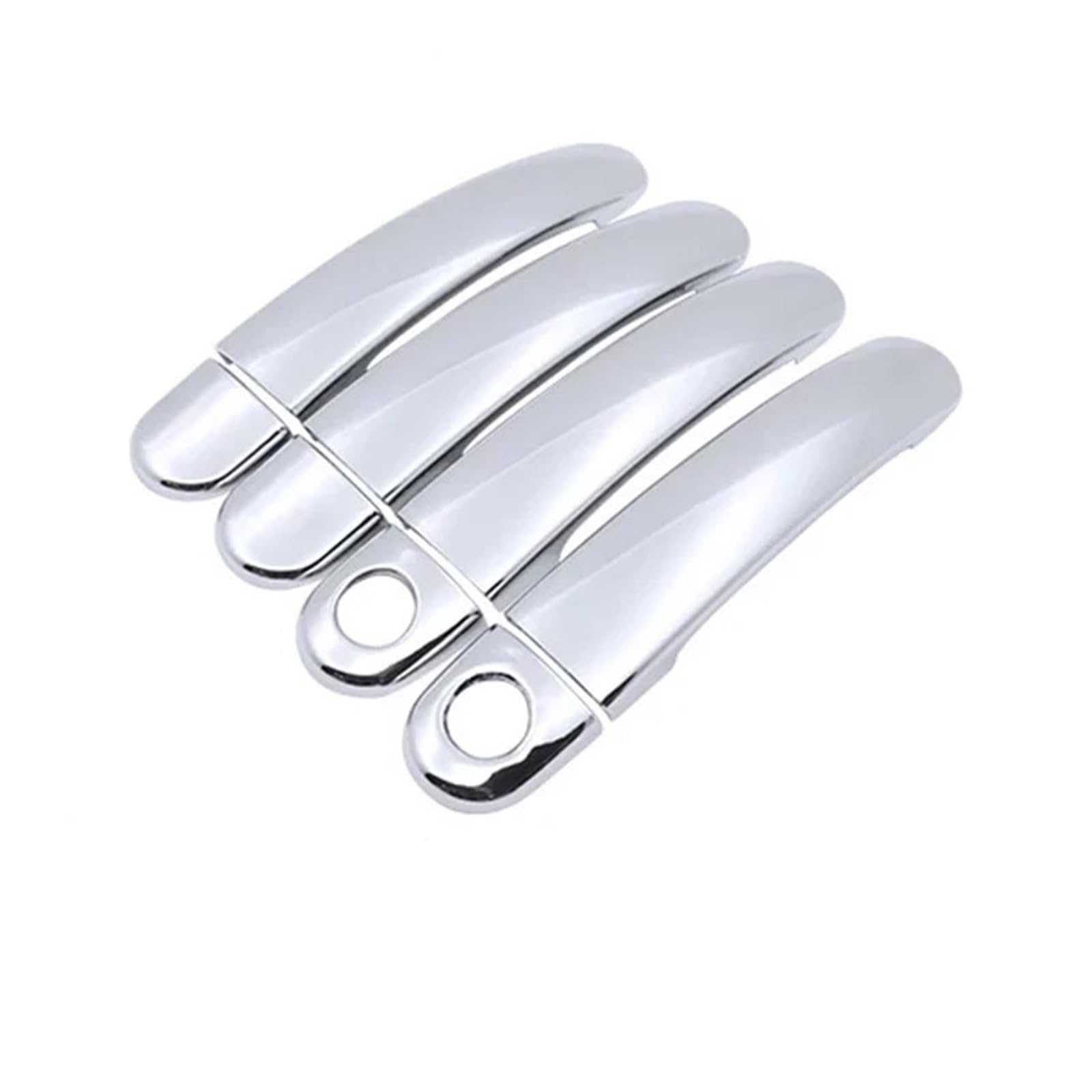 HILLAR Auto Außentürgriffe Für VW Für GOL Für Voyage Für Saveiro 2009~2023 MK3 5U Autotürgriffe Außenkratzschutzdekorabdeckung Auto Außentürgriff Auto(Handle 2 Keyhole) von HILLAR