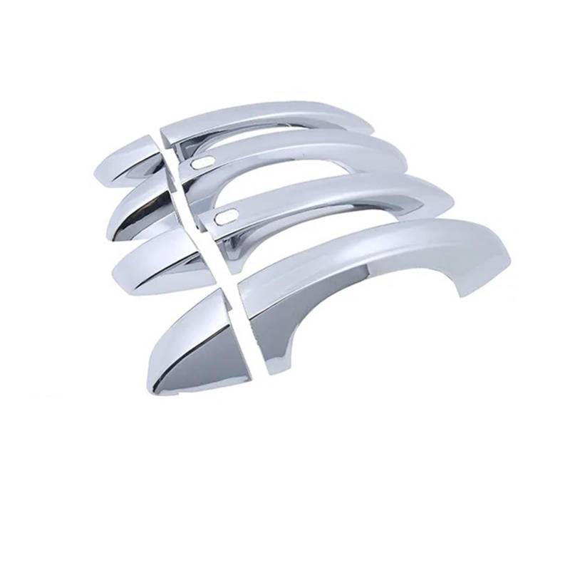 HILLAR Auto Außentürgriffe Für VW Für Golf MK7 Für Golf 7 Für Golf7 2012~2021 Auto Türgriff Abdeckungen Außen Kratzschutz Außentürgriff Auto(4Handle 2 Buttons B) von HILLAR