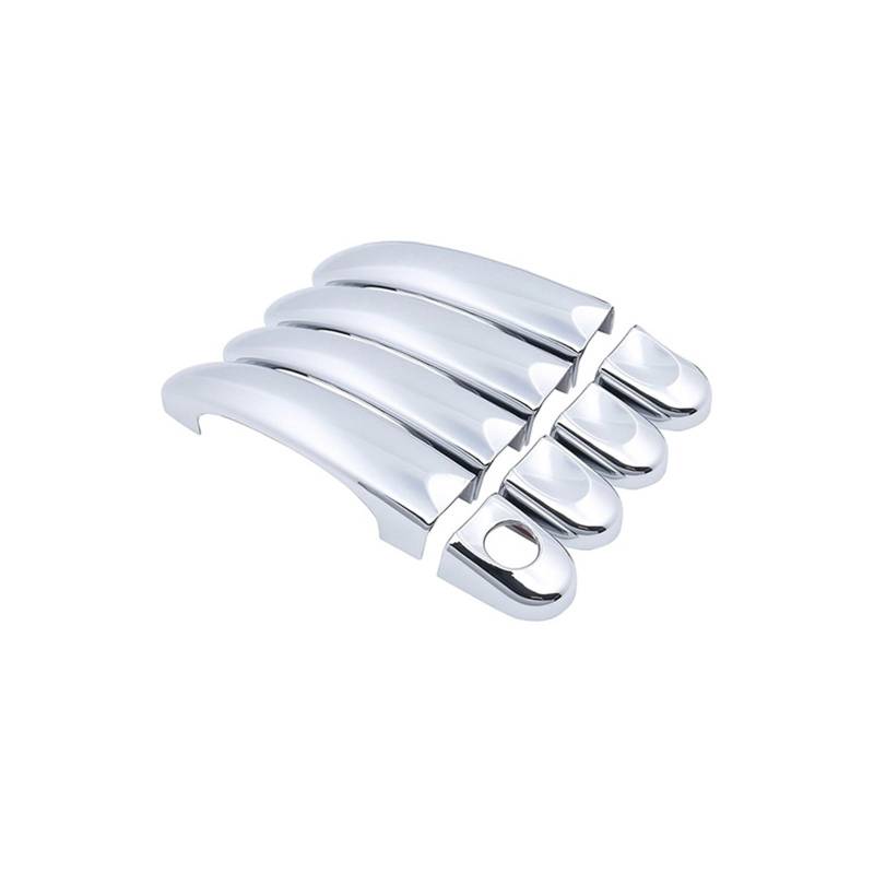 HILLAR Auto Außentürgriffe Für VW Für Touran MK1 2003~2015 Aufkleber Auto Styling 2004 2005 2010 2011 2012 2013 2014 Chrom Griffe Abdeckung Außentürgriff Auto(4 Door 1 Keyhole) von HILLAR