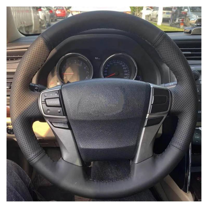 Lenkradbezug Für Toyota Für Reiz Für Mark X 2009-2015 Autozubehör Auto-Innenraum Auto Lenkradbezug Braid Lenkradcover(3 Colors Thread) von HILLAR