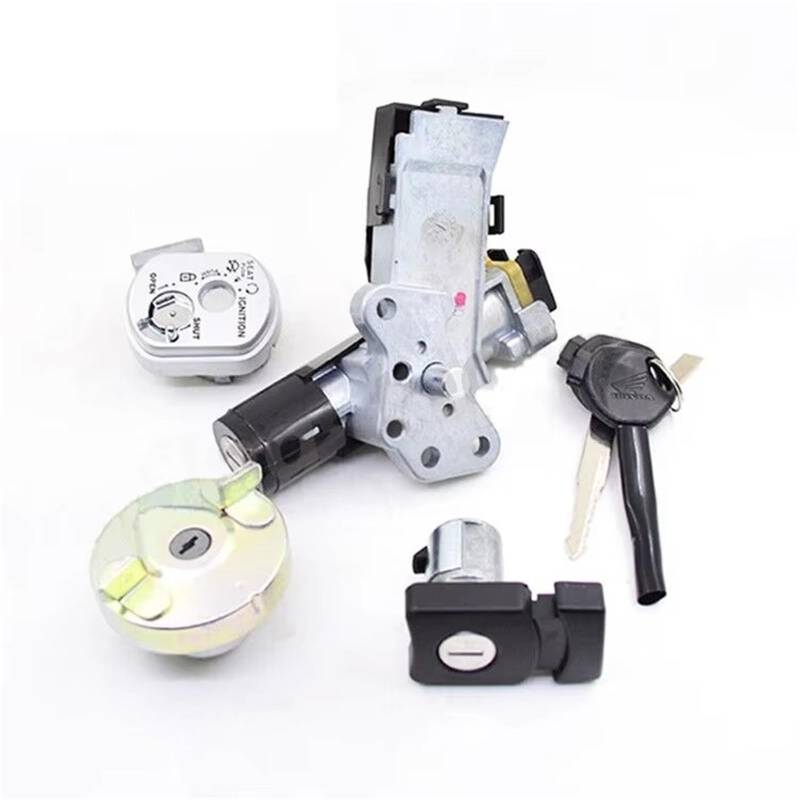 Motorrad Zündschalter Für Blei Für NHX110 2008-2012 Mit Sitz Schloss Zündschloss Kit Schlüssel Schalter Motorrad Zuendschloss von HILLAR