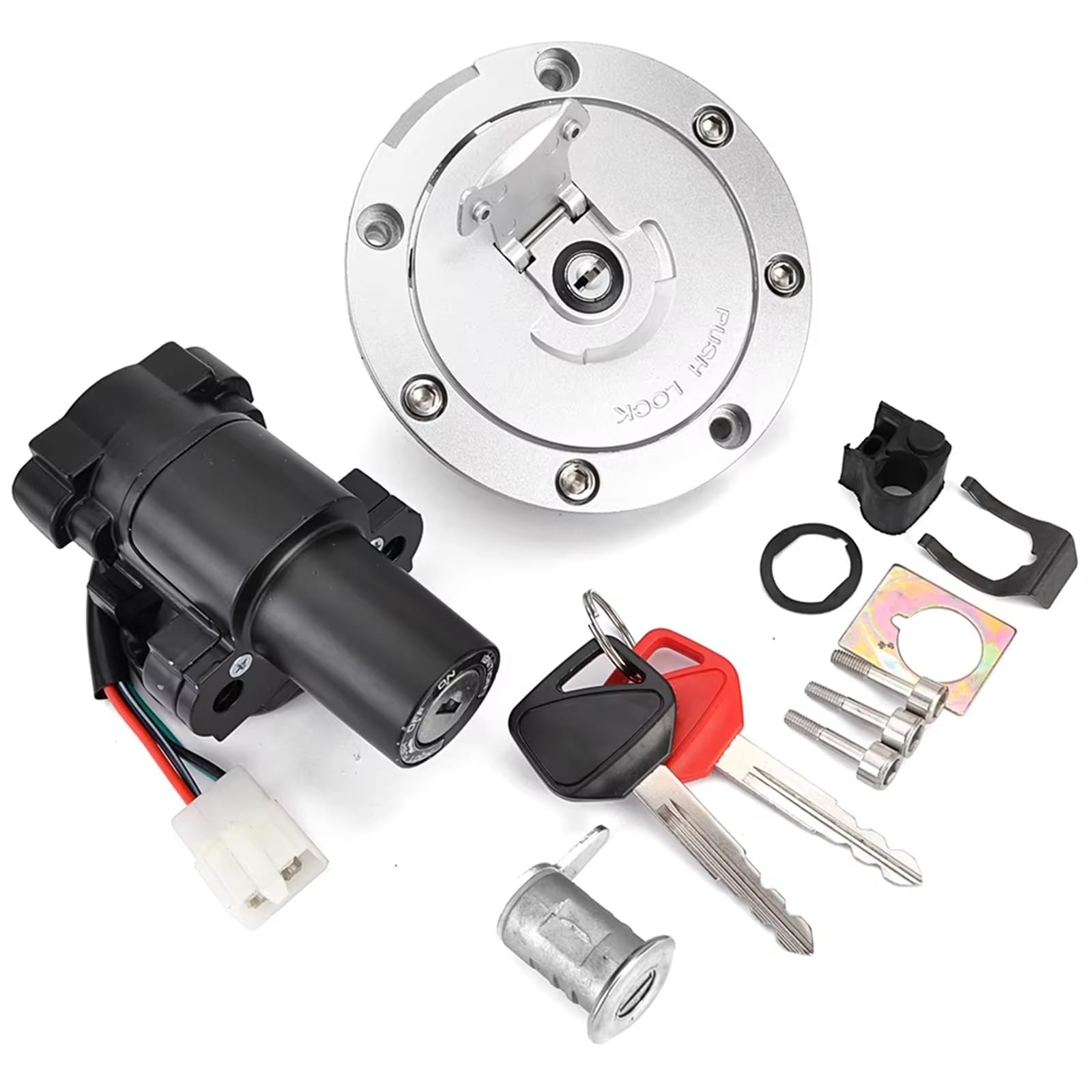 Motorrad Zündschalter Für CBF500 Für CBF600 Für CBF600S Für CBF1000 CB900 CB919 Für Hornet Für CBF 500 600 Zündschloss Sperrschlüssel Tankdeckel Lockset Motorrad Zuendschloss Motorrad Zündschalter Für CBF500 Für CBF600 Für CBF600S Für CBF1000 CB900 CB919 Für Hornet Für CBF 500 600 Zündschloss Sperrschlüssel Tankdeckel Lockset Motorrad Zuendschloss von HILLAR