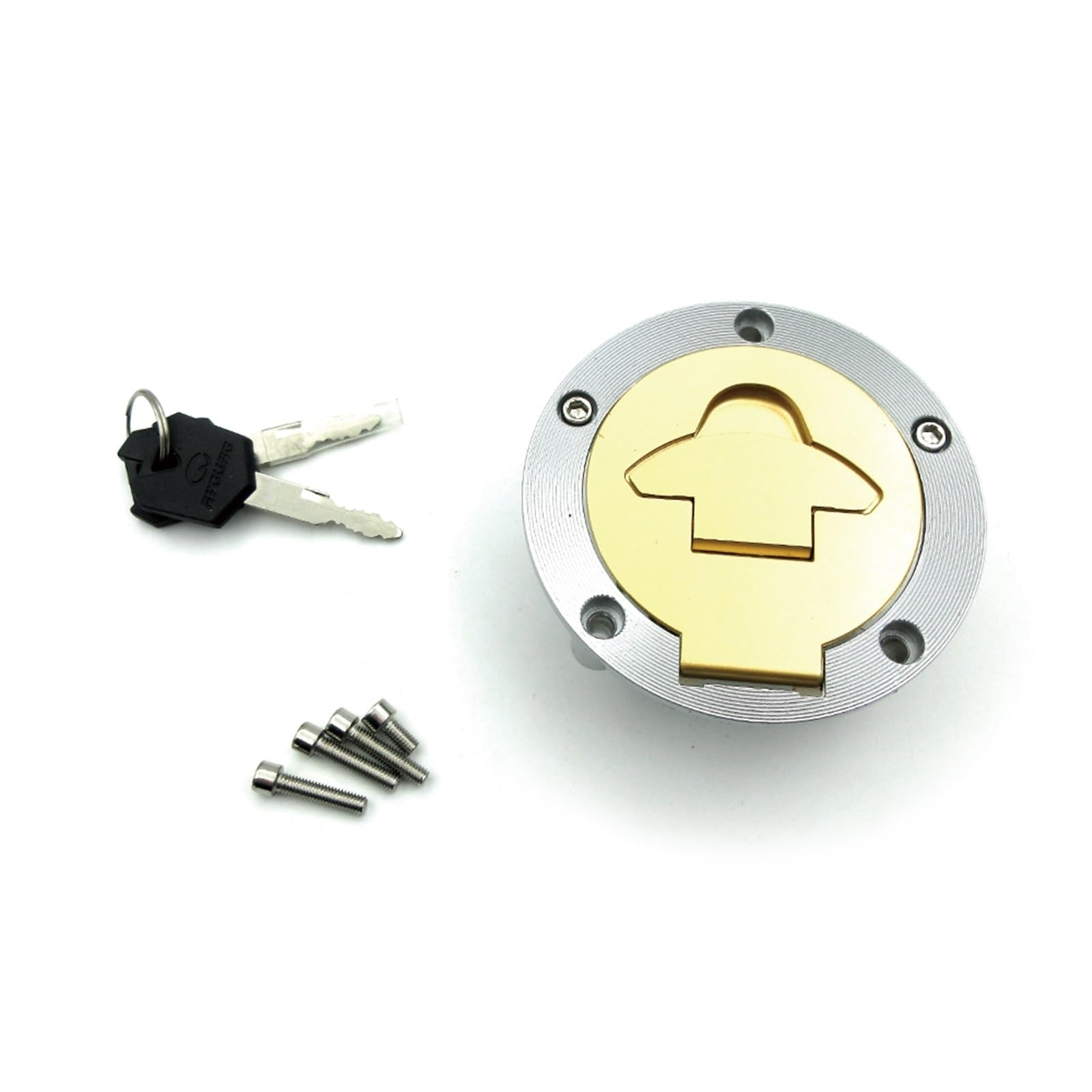 Motorrad Zündschalter Für Ducati ST2 916/996/998/748 Für Monster 900 750 620 Für Cagiva Für Mito Gas Tankdeckel Sitz Zündschloss Startschloss Motorrad Zuendschloss(Tank Cap Lock) von HILLAR