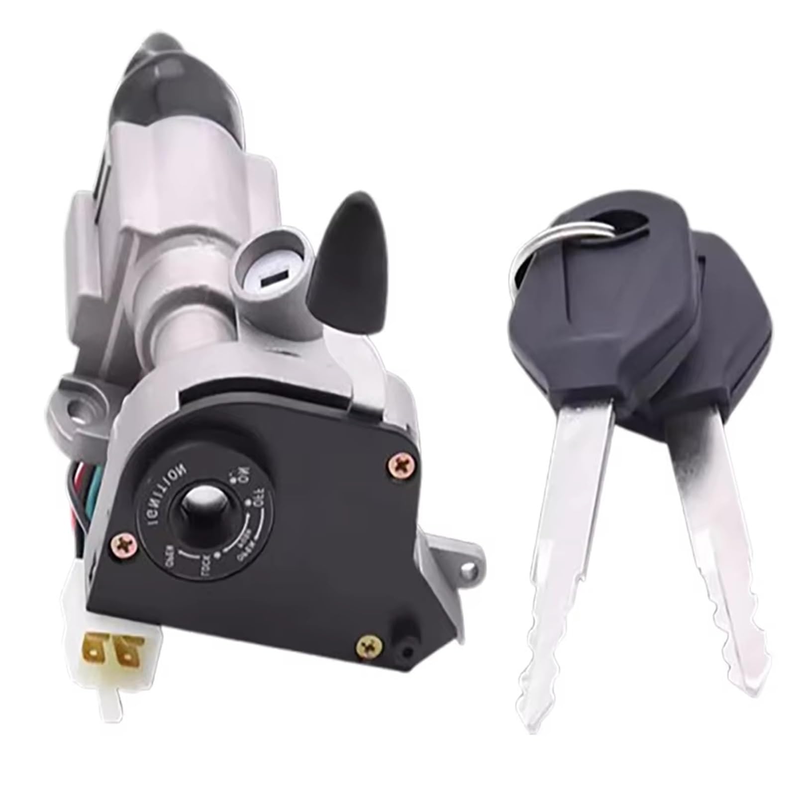 Motorrad Zündschalter Für RSZ100 Power Anti-Theft Lock Starten Schloss Mit Schlüssel Roller Motorrad Zündung Schalter Motorrad Zuendschloss Motorrad Zündschalter Für RSZ100 Power Anti-Theft Lock Starten Schloss Mit Schlüssel Roller Motorrad Zündung Schalter Motorrad Zuendschloss von HILLAR