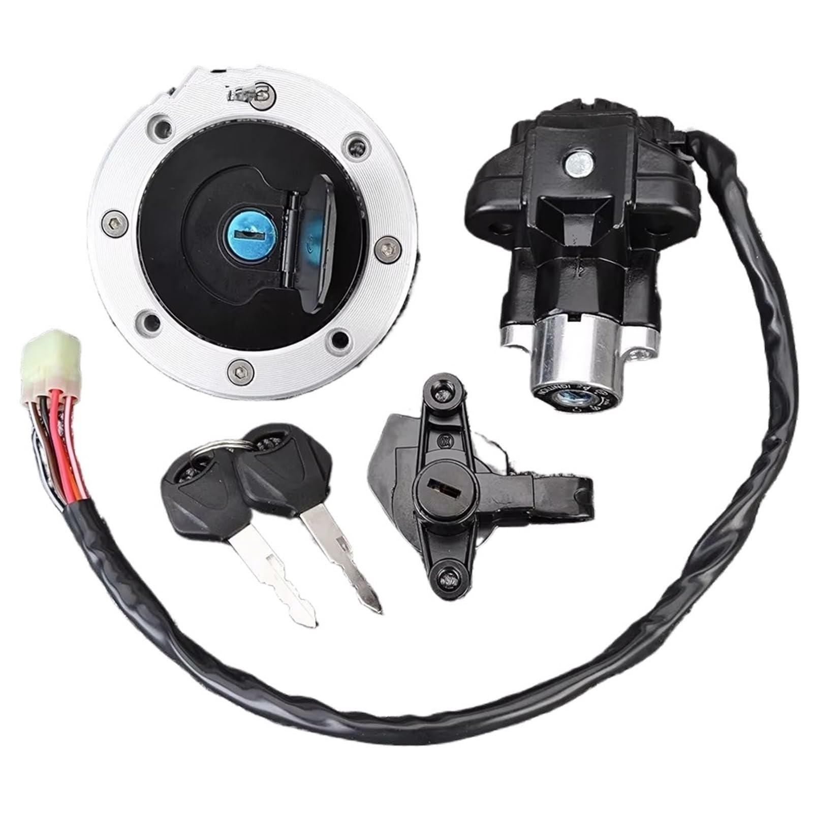 Motorrad Zündschalter Für Suzuki Für GSF600 Für Bandit 1995-2004 Für GSF1200 Für Bandit 1997-2005 Für GSF 600 1200 Zündschalter Gas Tankdeckel Sitzschloss Motorrad Zuendschloss Motorrad Zündschalter Für Suzuki Für GSF600 Für Bandit 1995-2004 Für GSF1200 Für Bandit 1997-2005 Für GSF 600 1200 Zündschalter Gas Tankdeckel Sitzschloss Motorrad Zuendschloss von HILLAR