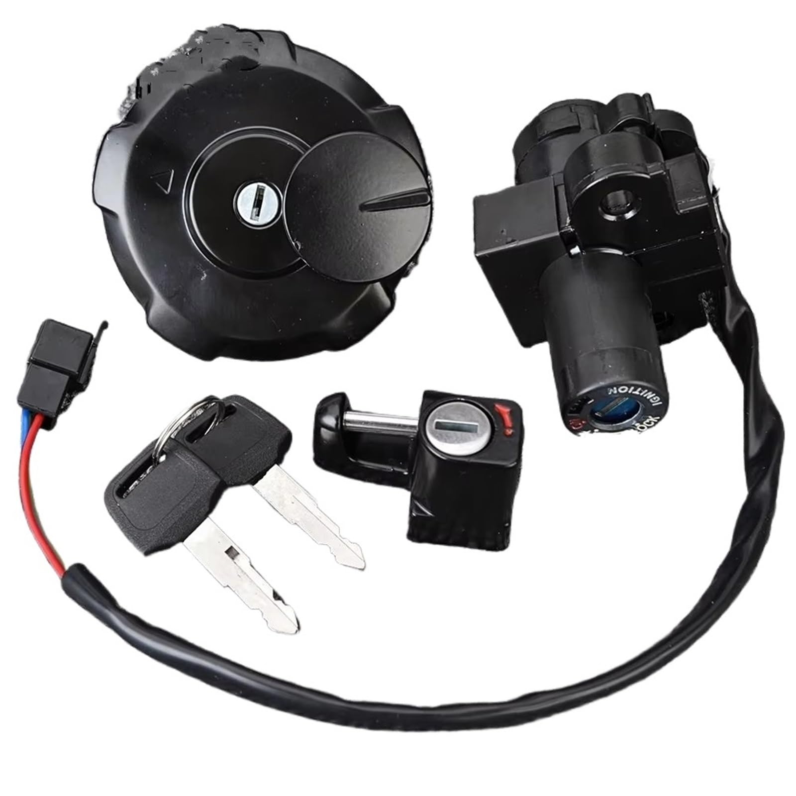 Motorrad Zündschalter Für XR650 Für XR650L 1993-2017 35010-MY6-680 35010-MY6-L40 Zündschloss Tankdeckel Sitzschloss Schlüsselsatz Motorrad Zuendschloss Motorrad Zündschalter Für XR650 Für XR650L 1993-2017 35010-MY6-680 35010-MY6-L40 Zündschloss Tankdeckel Sitzschloss Schlüsselsatz Motorrad Zuendschloss von HILLAR