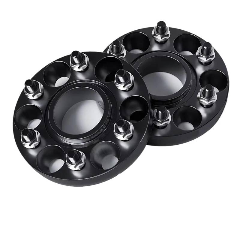 Raddistanzscheiben Für Isuzu Für D-MAX 2 Stück 6x139,7 100 M12 X 1,5 Spurverbreiterungen Aluminiumlegierung Nabe Verbreiterter Adapter Auto Spurverbreiterung(2pieces 25mm with lip) von HILLAR