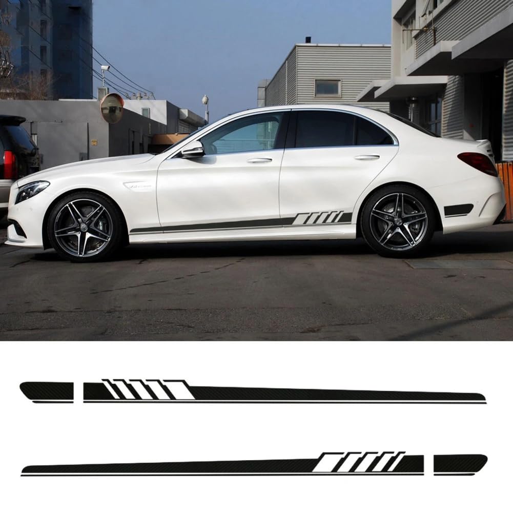 2 Teile/los Auto Taille Seitenschweller Dekoration Aufkleber Decals Vinyl, Für B=ENZ W205 W203 W204 C-Klasse Auto Autozubehör 2 Teile/los Auto Taille Seitenschweller Dekoration Aufkleber Decals Vinyl, Für B=ENZ W205 W203 W204 C-Klasse Auto Autozubehör von HILQBUFN