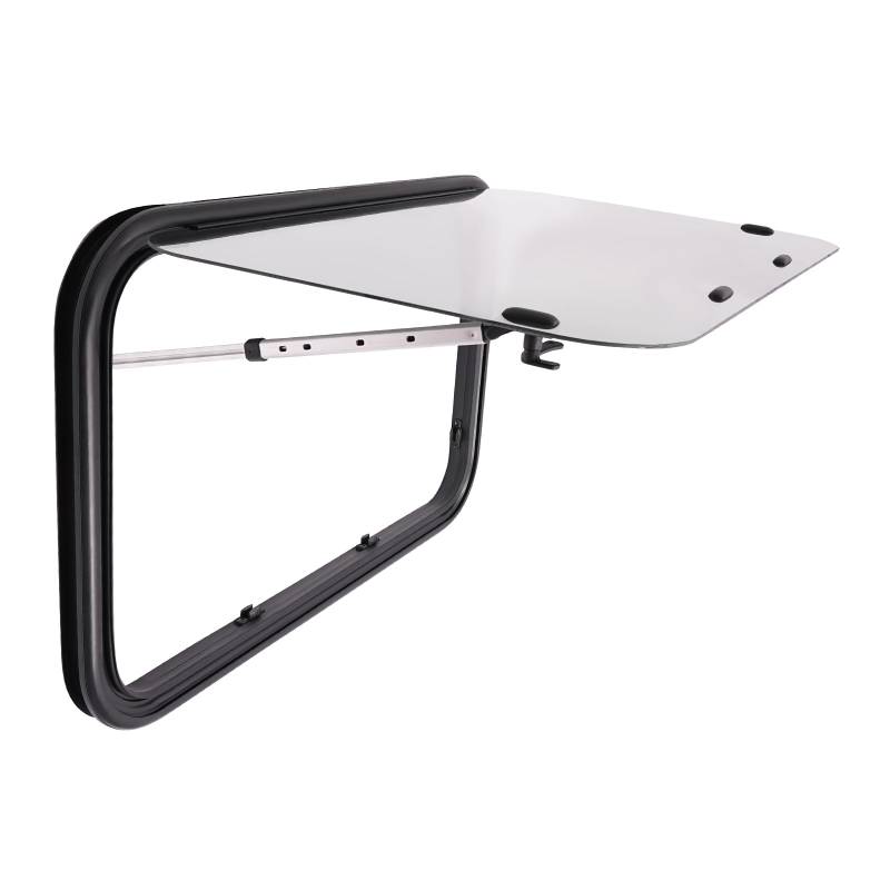HINOPY Caravan Seitenfenster, 900x550mm Universal Wohnwagen Fenster Ausstellfenster mit integriertem Fliegengitter für RV Van Kastenwagen Camper von HINOPY