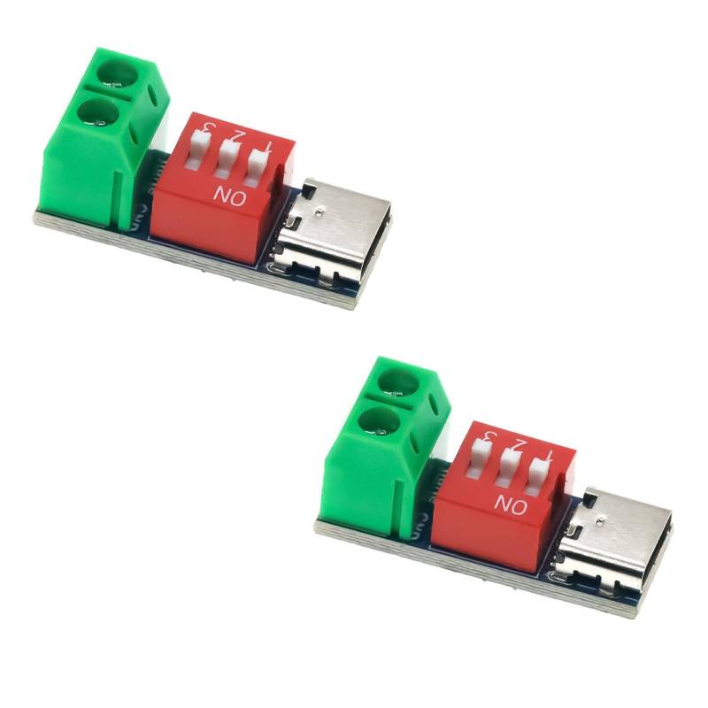 USB C Triggerplatine Bieten Einstellbare Spannungen Von 5 V Bis 20 V Eingang Für Verschiedene Stromquellen Und Anwendungen von HIOPOIUYT