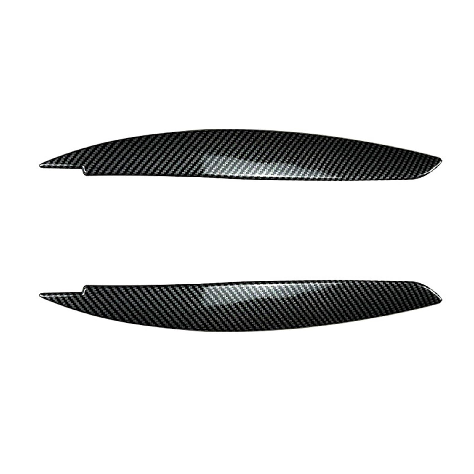 HIRAN Passend for BMW 1er E81 E82 E87 E88 2004–2014, glänzend schwarz, Frontscheinwerfer, Augenbrauen, Augenlid, Deckel, Verkleidung, Aufkleber, Autozubehör Scheinwerfer-Augenbrauen (Color : Carbon L HIRAN Passend for BMW 1er E81 E82 E87 E88 2004–2014, glänzend schwarz, Frontscheinwerfer, Augenbrauen, Augenlid, Deckel, Verkleidung, Aufkleber, Autozubehör Scheinwerfer-Augenbrauen (Color : Carbon L von HIRAN