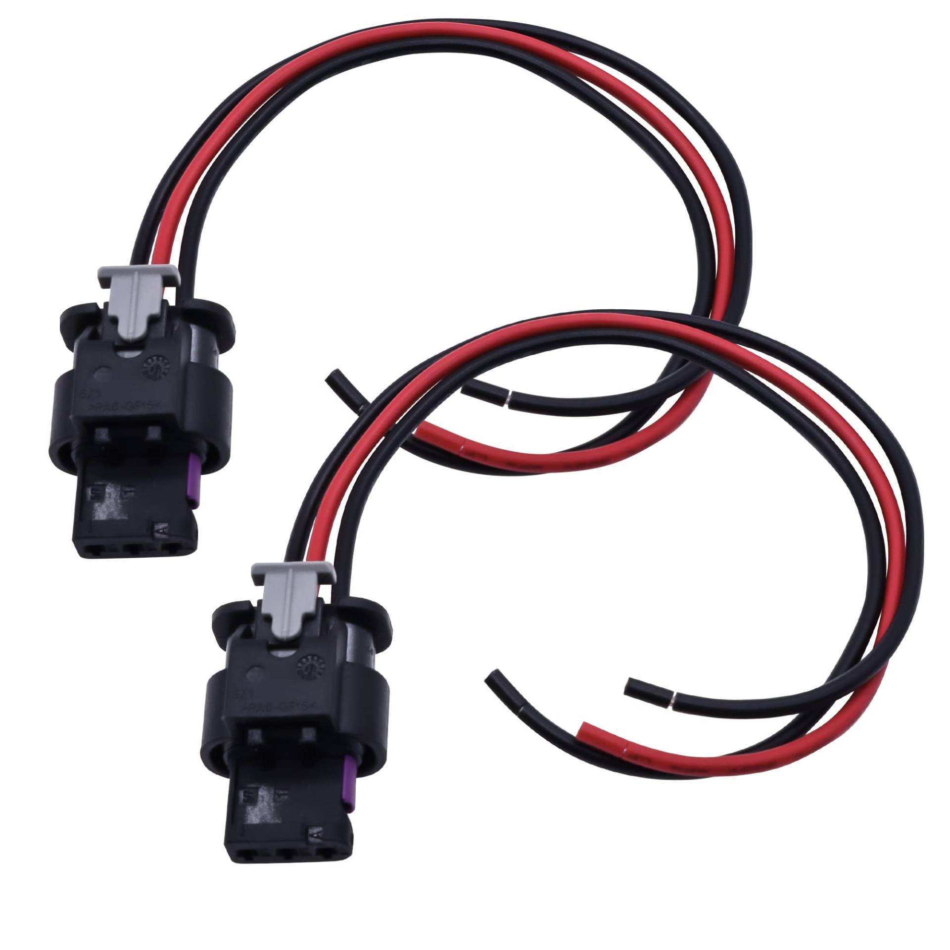 HISports 3-poliger Parksensor Kabel 4F0973703 4H0973703, 2 Stück, kompatibel mit VW Passat Beetle Audi A3 A4 A6 Skoda Seat HISports 3-poliger Parksensor Kabel 4F0973703 4H0973703, 2 Stück, kompatibel mit VW Passat Beetle Audi A3 A4 A6 Skoda Seat von HISports