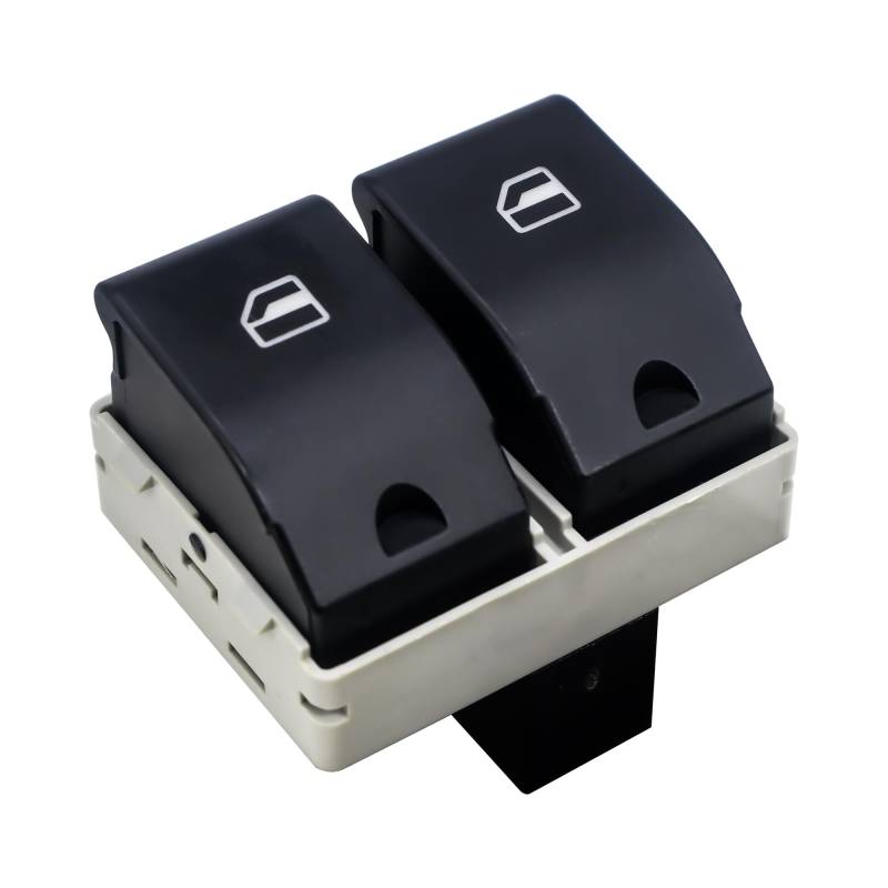 HISports 6Q0959858 Elektrischer Fensterheber Schalter Fensterheberschalter Fensterschalter Elektrischer Fensterheberknopf Electric Window Switch kompatibel mit VW Polo 9N Mk4 Seat Ibiza Mk3 Cordoba von HISports