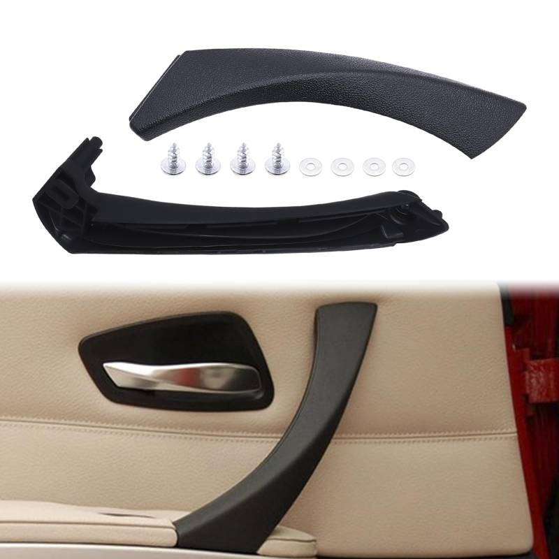 HISports Auto Innenraum Türgriff Ersatz Türgriff links Kompatibel mit 3er E90/E91 323 325 330 335(2006-2012),Linker Türgriff,Türgriffe Innentüren,Griff und Griffverkleidung von HISports