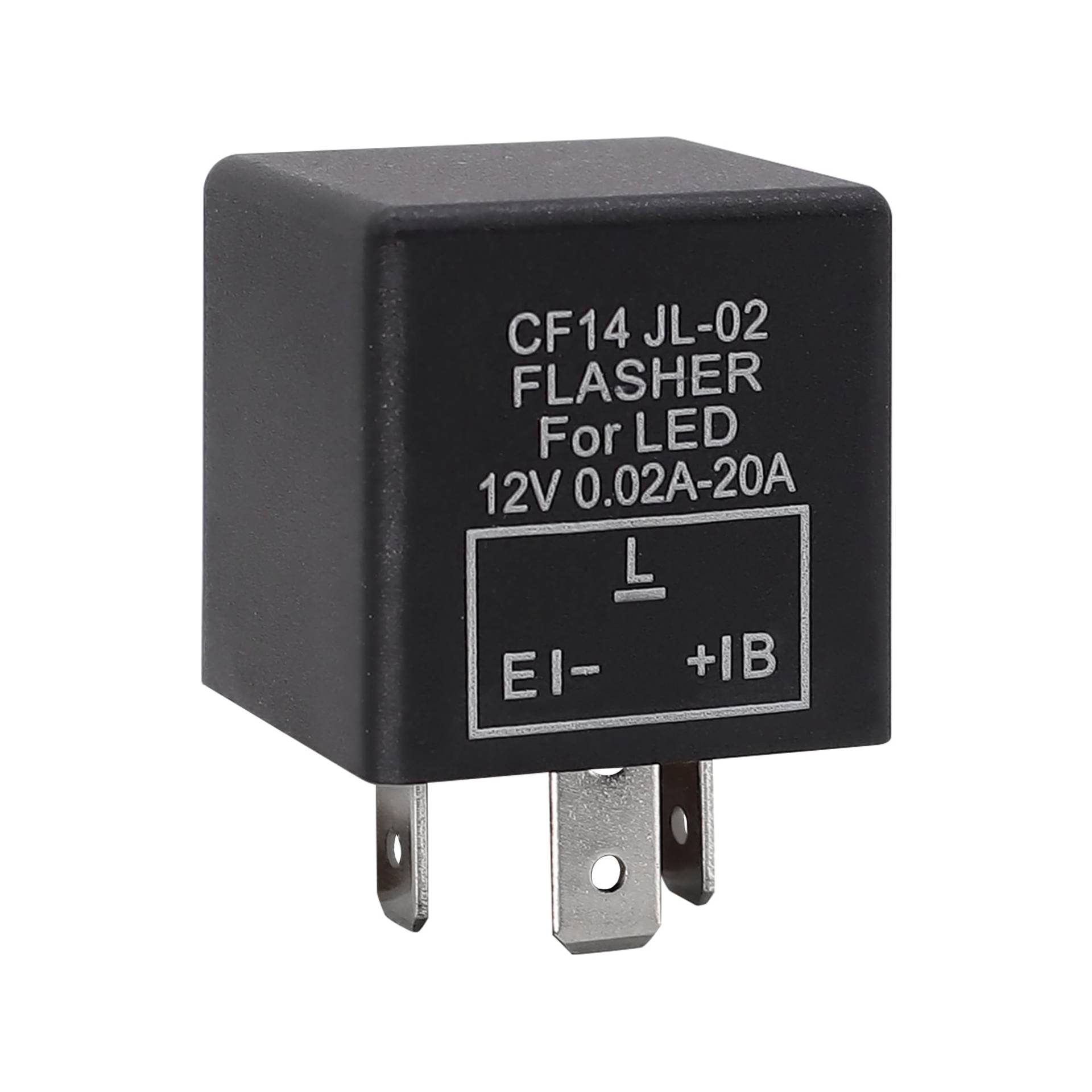 HISports Blinkrelais,3 Pin Blinkrelais Flasher Relay,CF14 12V 0.02A-20A Motorrad Blinker Blinkgeber 0,1 Watt-150 Watt Für Fahrzeug Auto Motorräder HISports Blinkrelais,3 Pin Blinkrelais Flasher Relay,CF14 12V 0.02A-20A Motorrad Blinker Blinkgeber 0,1 Watt-150 Watt Für Fahrzeug Auto Motorräder von HISports