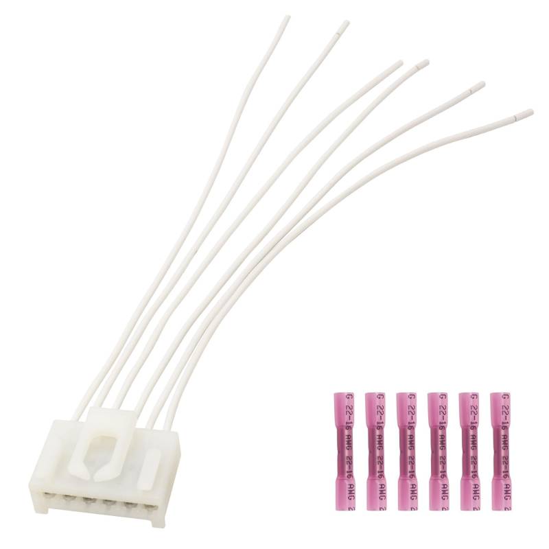 HISports Rücklicht Kabelbaum Stecker 51277255-Kompatibel mit FIAT PUNTO SEICENTO CITR-OEN JUMPER LANCIA PEU-GEOT Harness Tail Light Wire Plug,12496280 von HISports