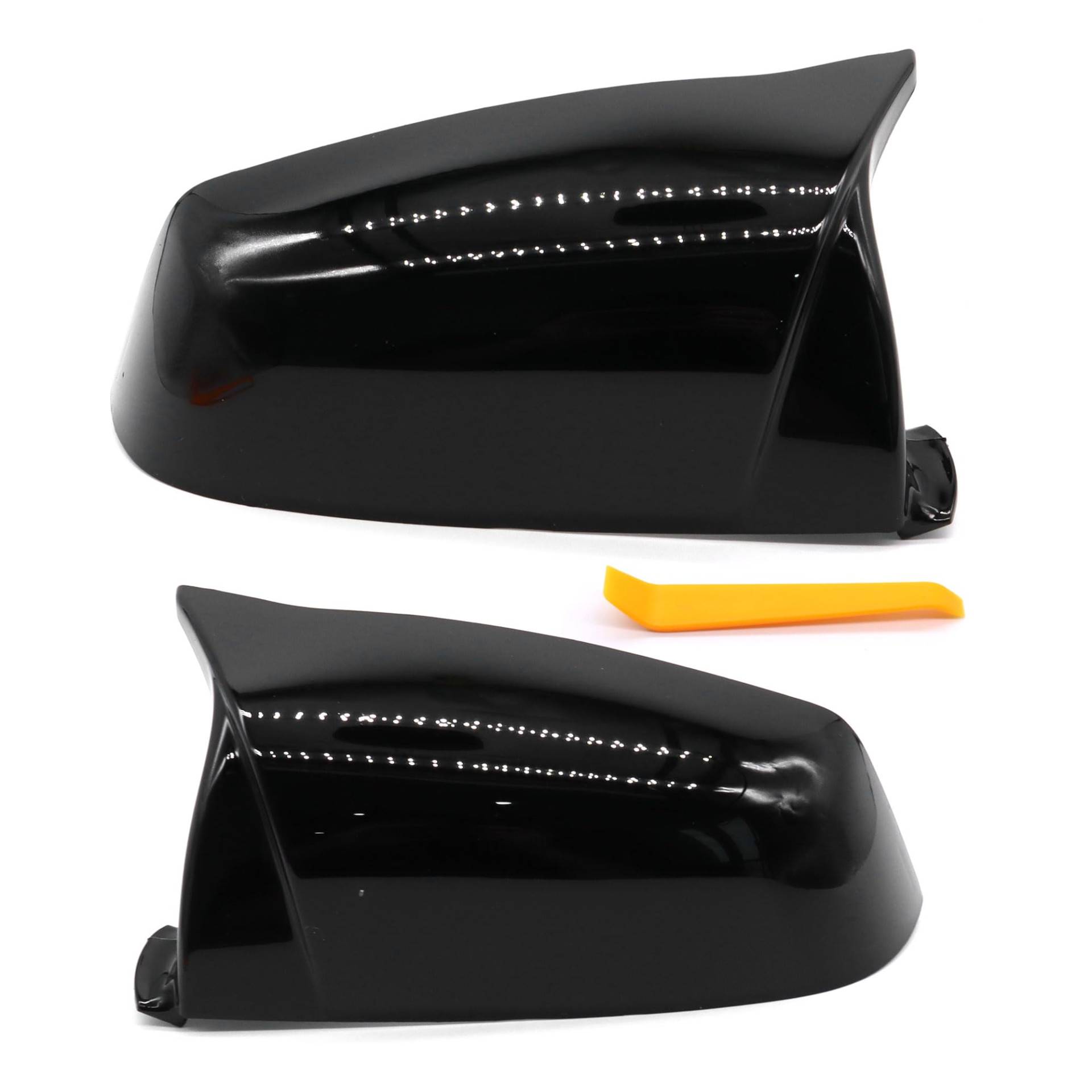 HISports Spiegelkappen, 2 Stück Rückspiegelabdeckung, Seitenspiegelgehäuse Kompatibel mit F01 F02 F03 F04 F06 F07 F10 F12 F13 HISports Spiegelkappen, 2 Stück Rückspiegelabdeckung, Seitenspiegelgehäuse Kompatibel mit F01 F02 F03 F04 F06 F07 F10 F12 F13 von HISports