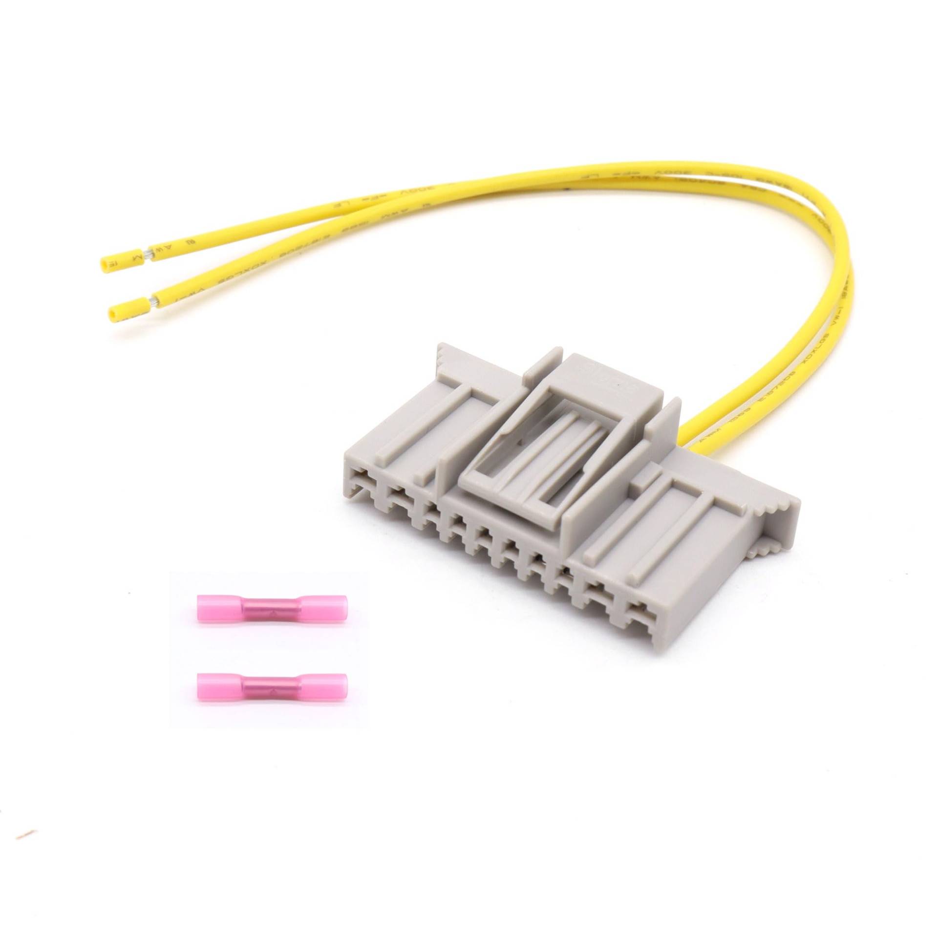 HISports Stecker Reparatursatz 90 025, Kabelbaum Scheinwerfer Bodycomputer Kabelbaum Licht Scheinwerfer kompatibel mit Panda 169 HISports Stecker Reparatursatz 90 025, Kabelbaum Scheinwerfer Bodycomputer Kabelbaum Licht Scheinwerfer kompatibel mit Panda 169 von HISports