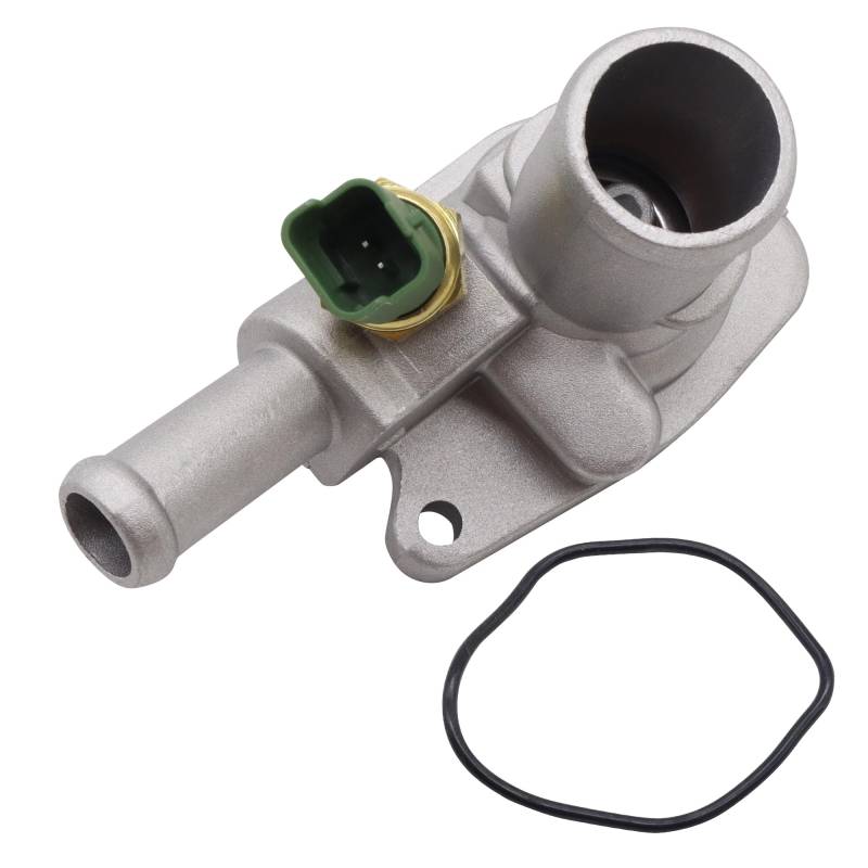 HISports Thermostatgehäuse 55202371 Kompatibel mit KA RU8 500 Ypsilon 312 843 846 1,2L 2009-2020 9S518575AA 1535448 von HISports
