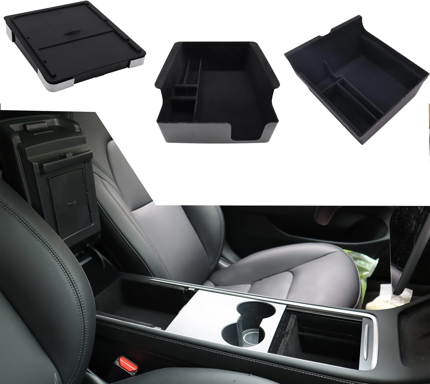 HISports für Tesla Model 3 Y Centre Console Mittelkonsole Organizer Konsolenschalen Aufbewahrungsbox Organizer Mittelkonsolen ablage Zubehör Kompatibel mit Tesla Model 3 Y 2021 2022 2023 2024 HISports für Tesla Model 3 Y Centre Console Mittelkonsole Organizer Konsolenschalen Aufbewahrungsbox Organizer Mittelkonsolen ablage Zubehör Kompatibel mit Tesla Model 3 Y 2021 2022 2023 2024 von HISports