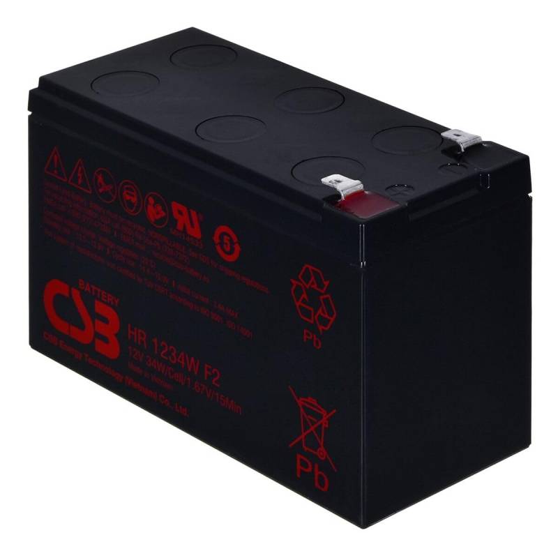 HITACHI CSB Batterie USV HR1234WF2 9Ah 12V - Marke EAN: 5904006036078 von HITACHI CSB