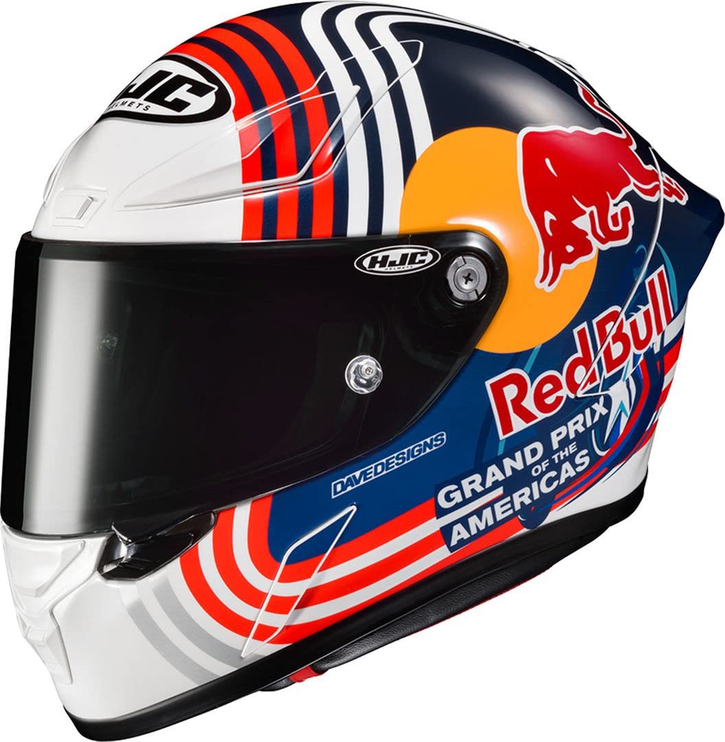 HJC, Integralhelme motorrad RPHA1 RED BULL AUSTIN GP MC21, XS von HJC