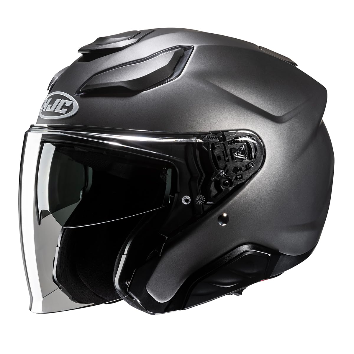 HJC, Jet-Motorradhelm F31 Halbmattes Titanium, XXL HJC, Jet-Motorradhelm F31 Halbmattes Titanium, XXL von HJC Helmets