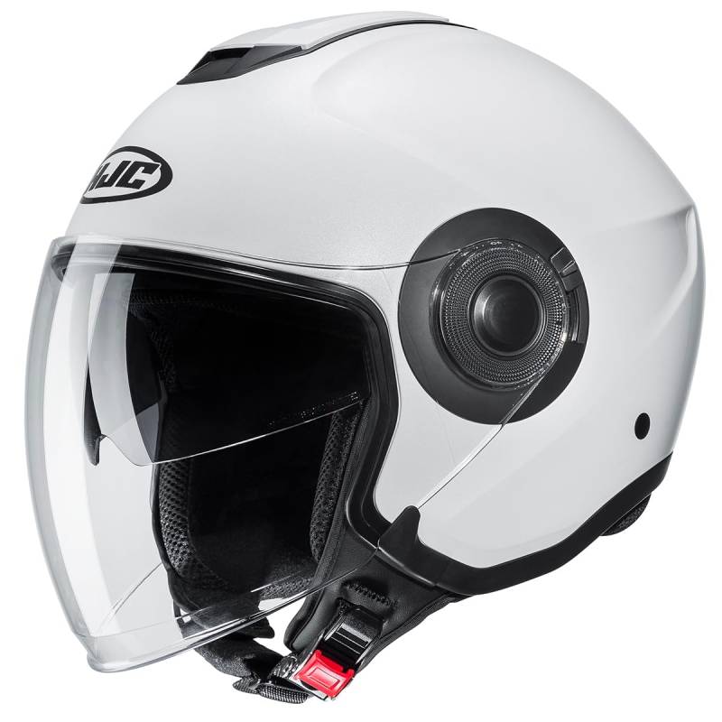 HJC, Motorrad-Jethelm i40N Perlweiss, S von HJC Helmets