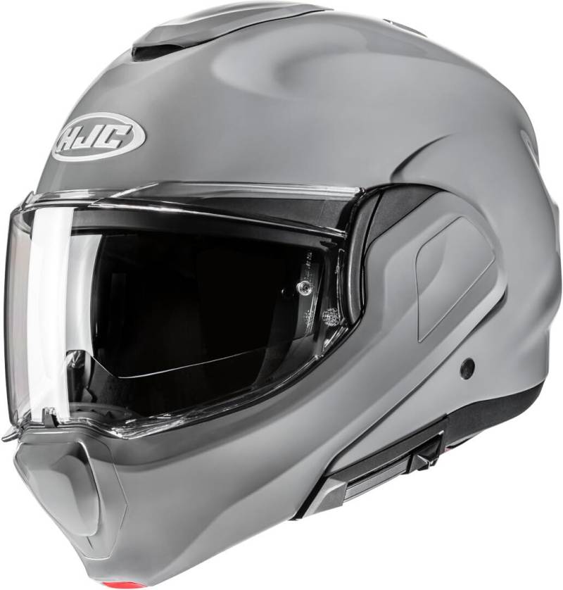 HJC, Modularer Motorradhelm F100 UNI Nardo Gray, S von HJC Helmets