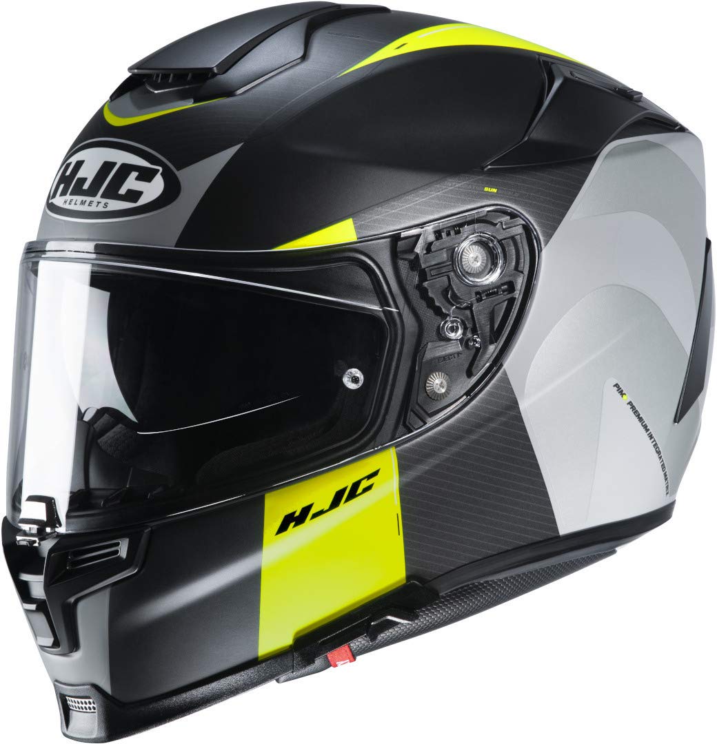 HJC Helmets, Integralhelm, RPHA70 Wody MC4HSF, M, schwarz anthrazit gelb von HJC Helmets