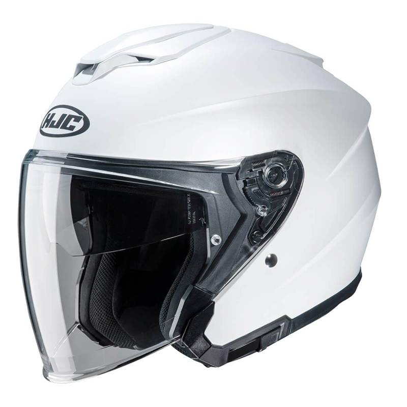 HJC, motorrad jethelm I30, white mat, M von HJC Helmets