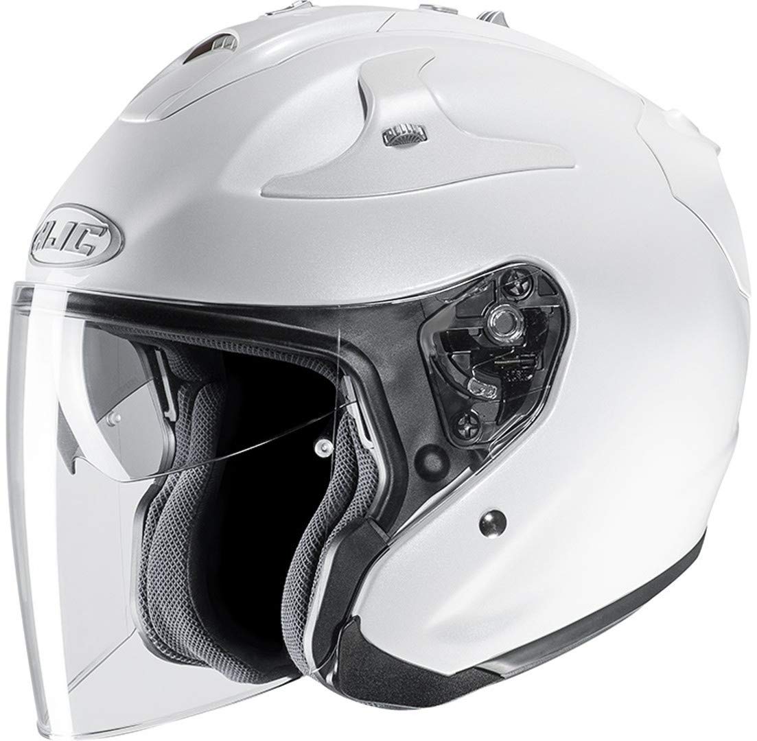 HJC Motorradhelm FG-Jet Perle, Weiß, Größe XS von HJC Helmets