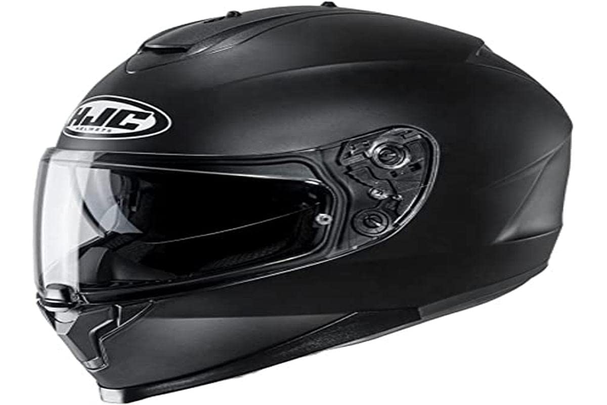 HJC Helmets Unisex – Erwachsene Nc Motorrad Helm, Schwarz, XL von HJC Helmets