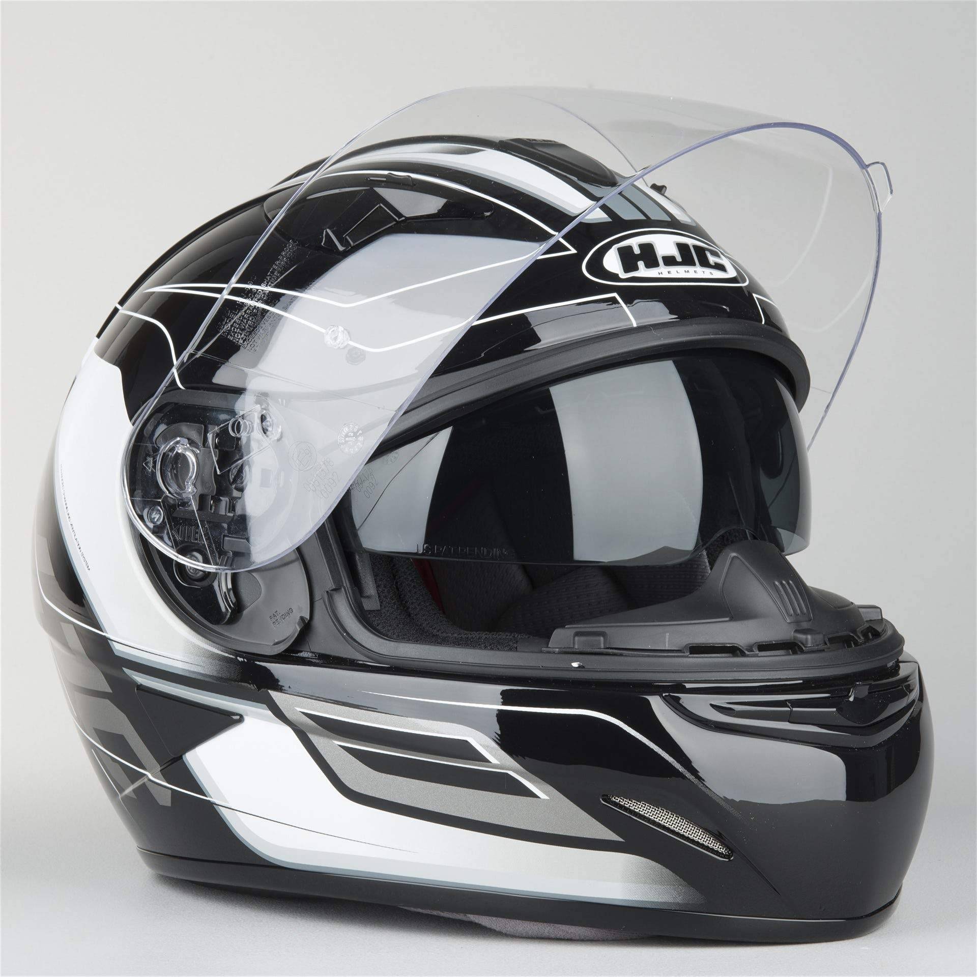 HJC Motorradhelm - TR1 Skyride MC5, Noir/Transparent, Größe L von HJC Helmets