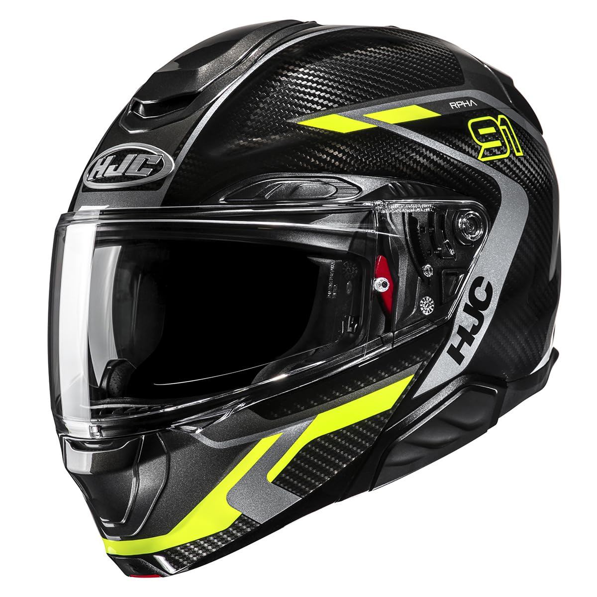 HJC, Modularer Motorradhelm RPHA 91 CARBON LAGOS MC3H, L HJC, Modularer Motorradhelm RPHA 91 CARBON LAGOS MC3H, L von HJC Helmets