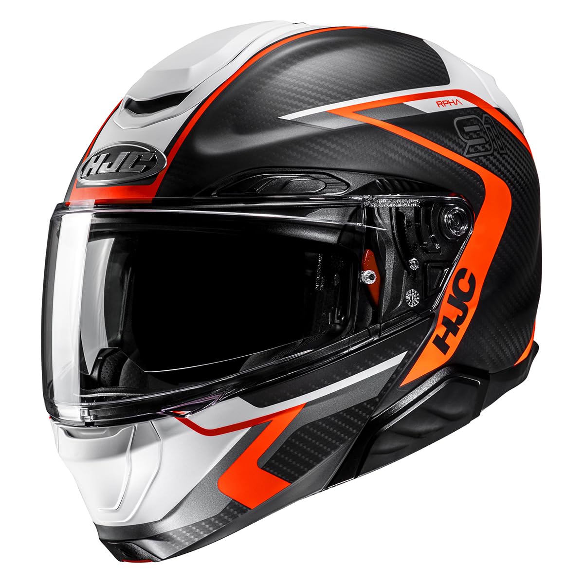 HJC, Modularer Motorradhelm RPHA 91 CARBON LAGOS MC6HSF, XS HJC, Modularer Motorradhelm RPHA 91 CARBON LAGOS MC6HSF, XS von HJC Helmets