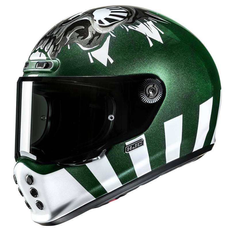 HJC, Integraler Motorradhelm V10 CRANIA MC4, S von HJC Helmets