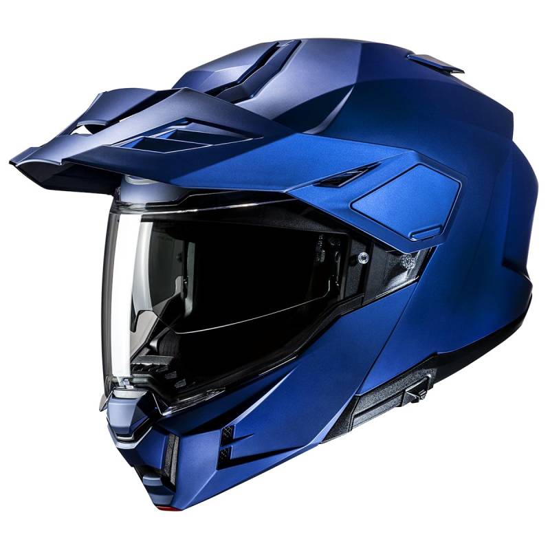 HJC, Modularer Motorradhelm i80 UNI Semi Flat Metallic Blue, M von HJC Helmets