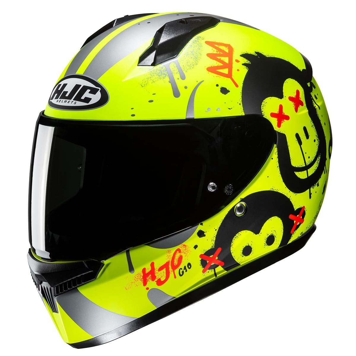 HJC, Integral-Motorradhelm für Kinder C10 GETI, MC3HSF XS von HJC Helmets