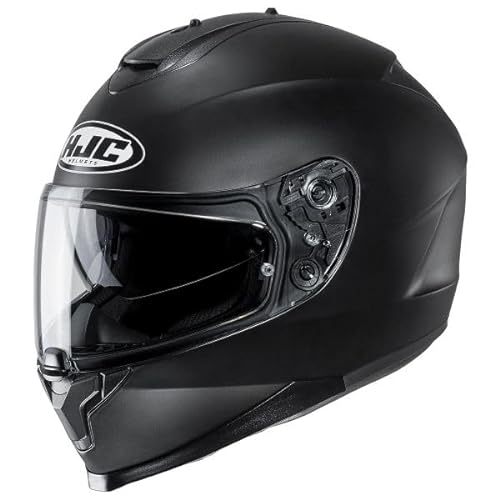 HJC, Integraler Motorradhelm C70N, Halbmattes Schwarz XL von HJC Helmets
