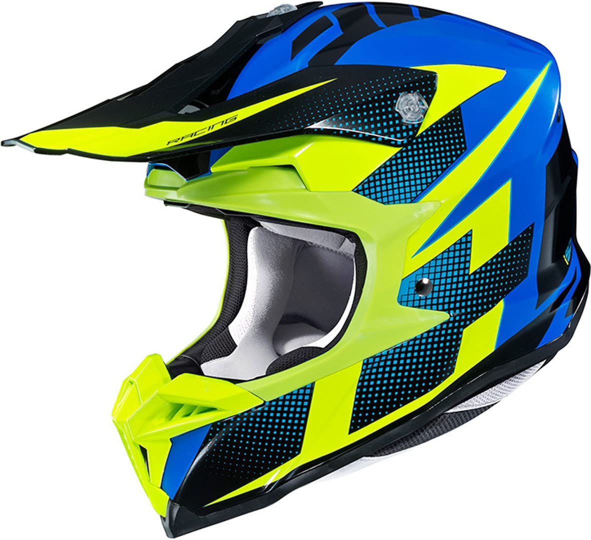 Helmet HJC I50 ARGOS BLUE/YELLOW L von HJC Helmets