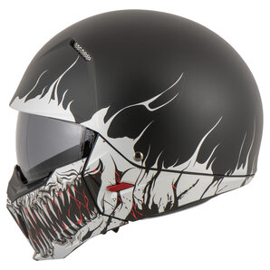 HJC I20 Scraw MC5SF Jethelm Matt Schwarz Weiss HJC I20 Scraw MC5SF Jethelm Matt Schwarz Weiss von HJC
