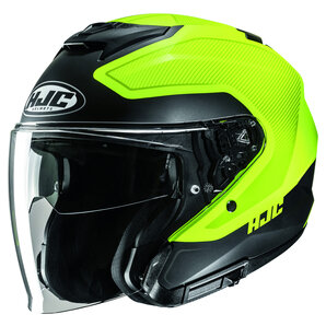 HJC I31 Tevis MC3HSF Jethelm Matt Gelb Schwarz von HJC