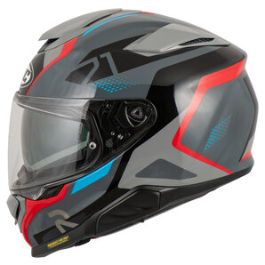 HJC RPHA 71 Hapel MC21 Integralhelm Grau Schwarz Rot Blau HJC RPHA 71 Hapel MC21 Integralhelm Grau Schwarz Rot Blau von HJC