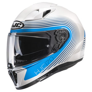 HJC I70 Surf MC2 Integralhelm Weiss Blau von HJC