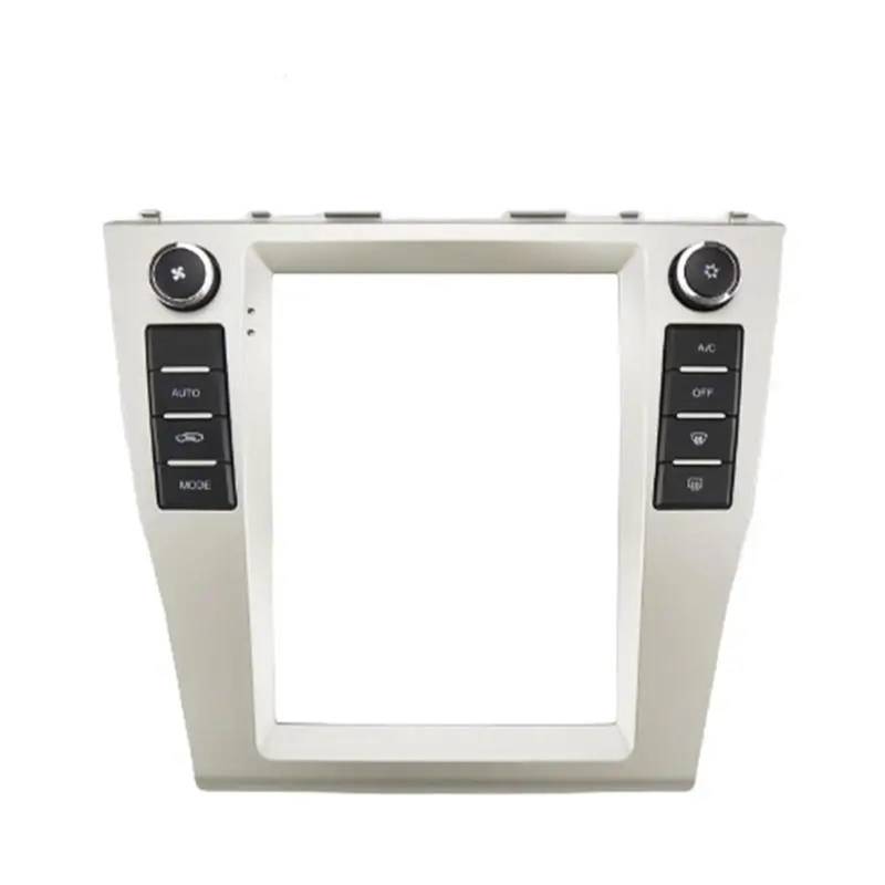 Auto Ersatz 9,7 Zoll 2 Din Autoradio Blenden Kompatibel mit Camry 2007-2011 Multimedia Rahmen Video Player Navigation DVD Panel Trim Auto Innenraum von HJLHUIDM